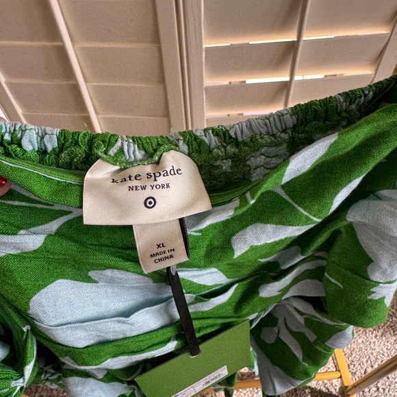 NWT Kate Spade x Target ruched bow top - size XL - Picture 2 of 5